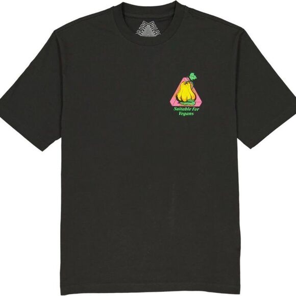 PALACE Nein Cheese Nein Egg T-shirt Black - Picture 3 of 5